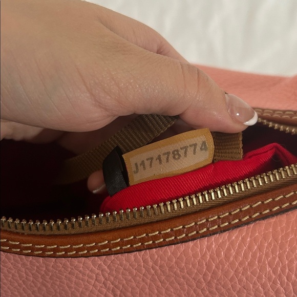 DOONEY & BOURKE Pebble Grain PAIGE SAC HOBO/Shoulder Bag~Pale Pink New - Picture 12 of 12